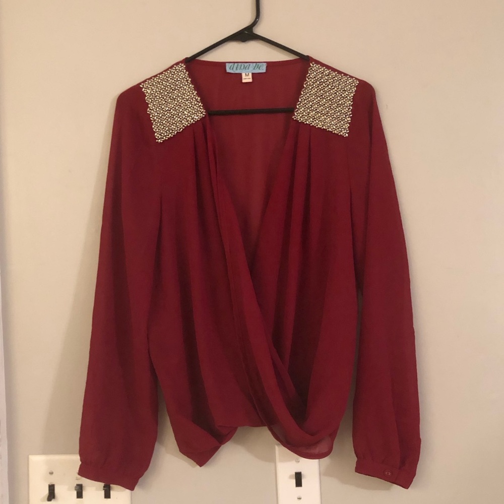 Red sexy shirt